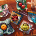 Assorted Colorful Blockprint Dinner Cum Roti Napkins-Napkins-House of Ekam