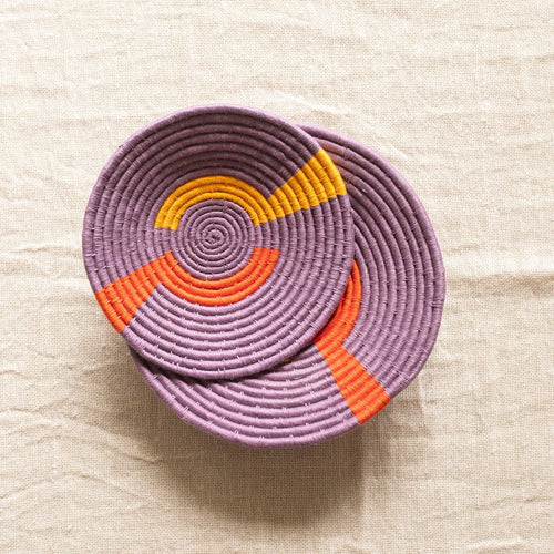 Assorted Sabai Handwoven Grass Baskets- Combo F-Sabai baskets-House of Ekam