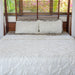 Blue and White Paisley Jaal Embroidered Quilt-Quilt sets-House of Ekam