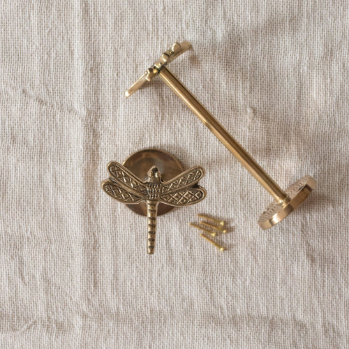 Butterfly Brass Curtain Hold Backs set of 2-Tie Backs-House of Ekam