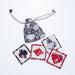 Casino Playing Card Coaster Set of 4-Coasters-House of Ekam