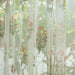Chiffon Iris Hand Blockprinted Sheer Curtain-Curtains-House of Ekam