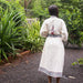 Cypress Poppy Bathrobe-Bath robes-House of Ekam