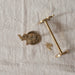 Elephant Brass Curtain Hold Backs set of 2-Tie Backs-House of Ekam