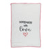 Homemade with Love Embroidered Cotton Tea Towel-Tea Towels-House of Ekam