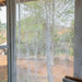 Kota Doria Lilac Blockprint Sheer Curtain-Curtains-House of Ekam