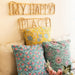 My Happy Place Rattan Wall Art Quote-Quotes-House of Ekam