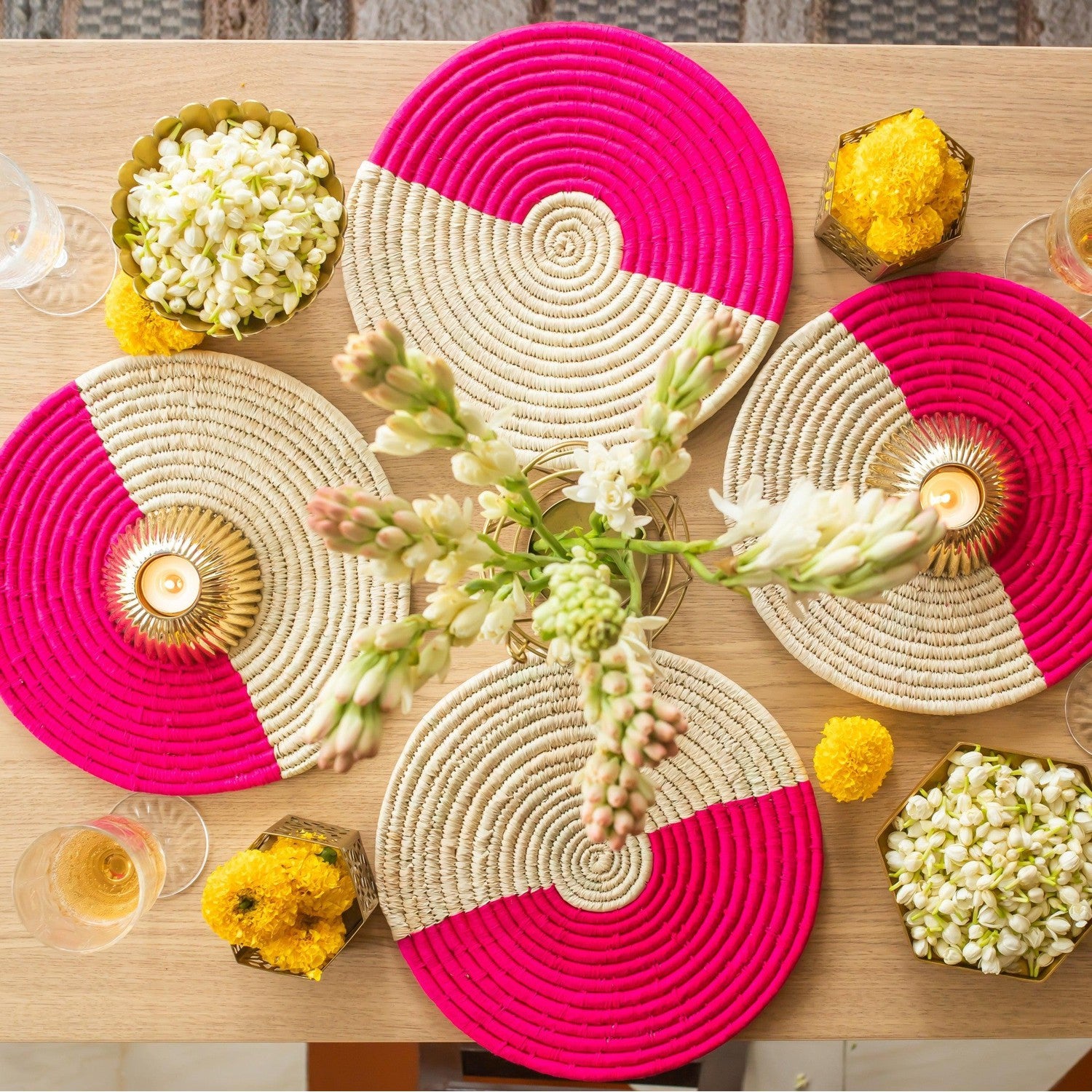 Solid Oak Placemats Set of 2, Handmade in London, Wood Placemats, Wooden  Placemats, Housewarming Gift 