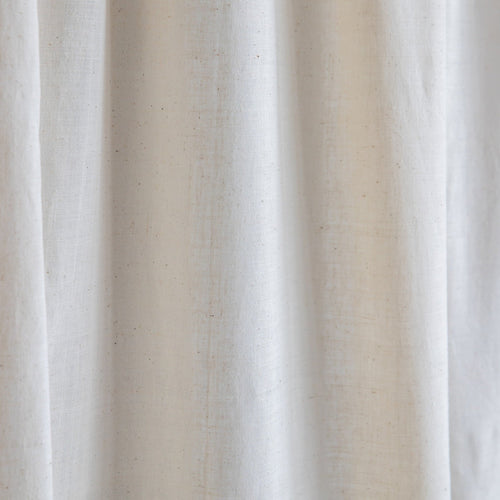 Plain Off White Khadi Handwoven Curtain-Curtains-House of Ekam