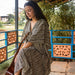 Raina Black Prism Kaftan-Kaftaans-House of Ekam