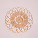 Rattan Wall Hangings Set of 12-Wall Art-House of Ekam