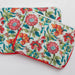 Red & Green Floral Entwine Laptop Sleeve-Laptop Sleeves-House of Ekam