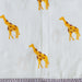 Travellers Palm and Giraffe Blockprint Bath Towel Combo-bath towels-House of Ekam