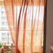 Udaipur Buti Orange Floral Curtain-Curtains-House of Ekam