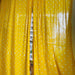 Yellow Bandhani Curtain-Curtains-House of Ekam