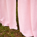 Solid Light Pink Cotton Slub Curtain