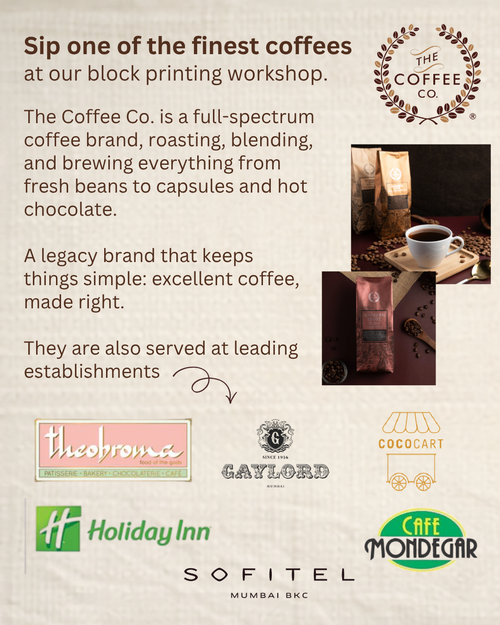 Blockprinting Workshop - Mumbai - April 12, 2026