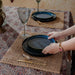 Aruna Ambi Jaal Handblockprinted Table Cloth-Table Runners-House of Ekam