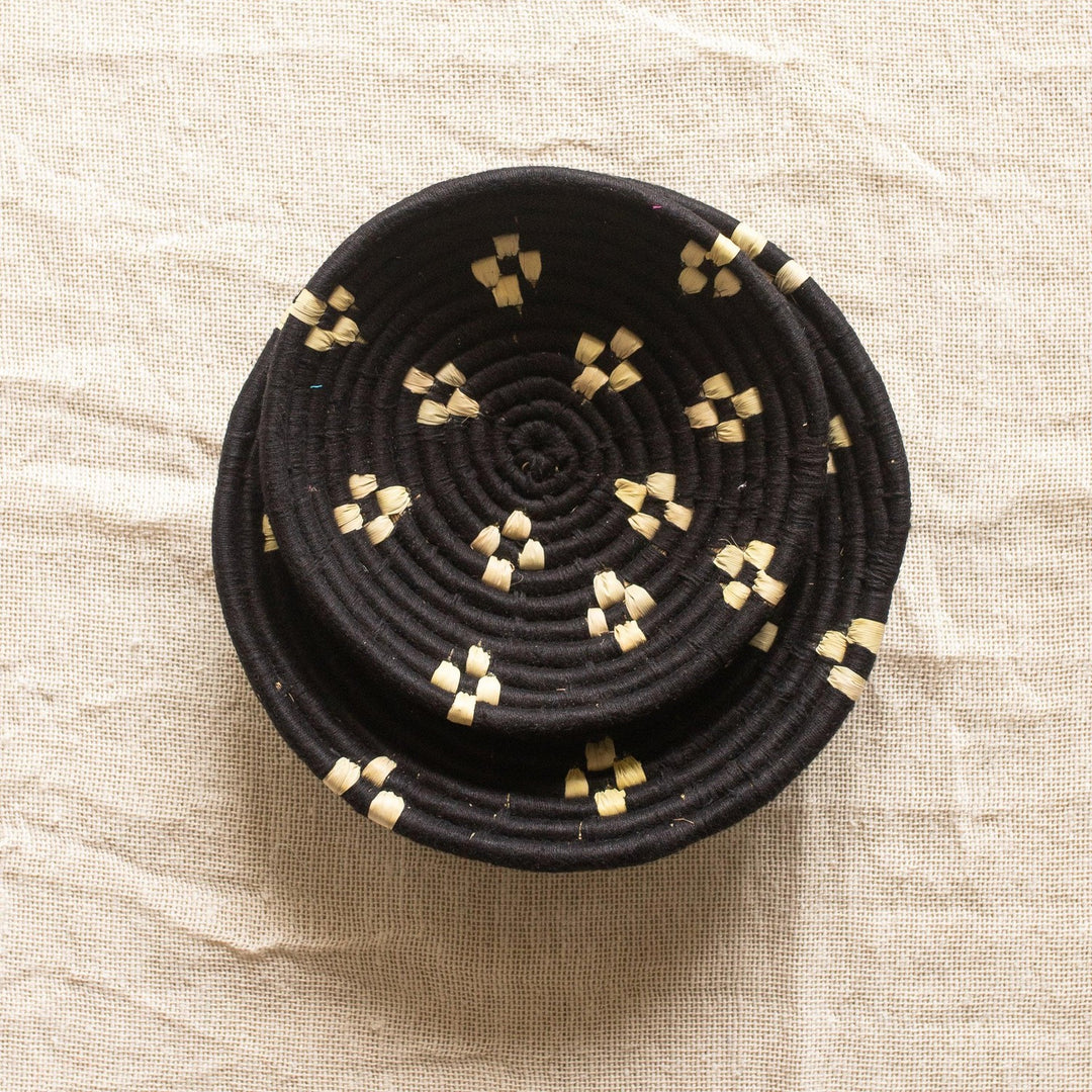 Assorted Sabai Handwoven Grass Baskets- Combo F-Sabai baskets-House of Ekam