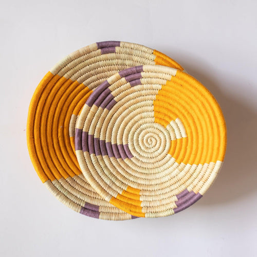 Assorted Sabai Handwoven Grass Baskets- Combo G-Sabai baskets-House of Ekam