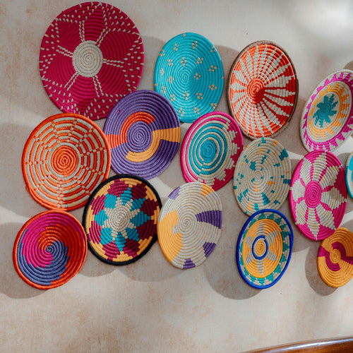 Assorted Sabai Handwoven Grass Baskets- Combo I-Sabai baskets-House of Ekam