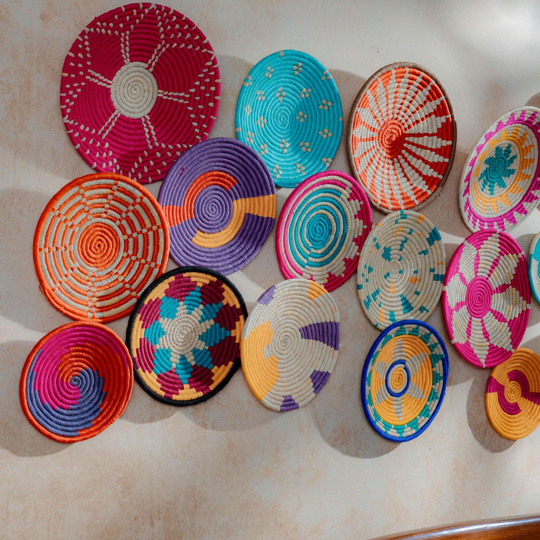Assorted Sabai Handwoven Grass Baskets- Combo I-Sabai baskets-House of Ekam