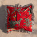 Assorted Set of 4 Tropical Safari Ruffle Cushion Covers-Cushion Covers-House of Ekam