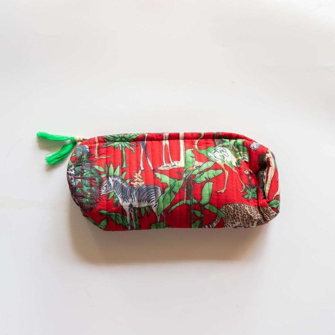 Assorted Set of Tropical Pouches-Pouches-House of Ekam