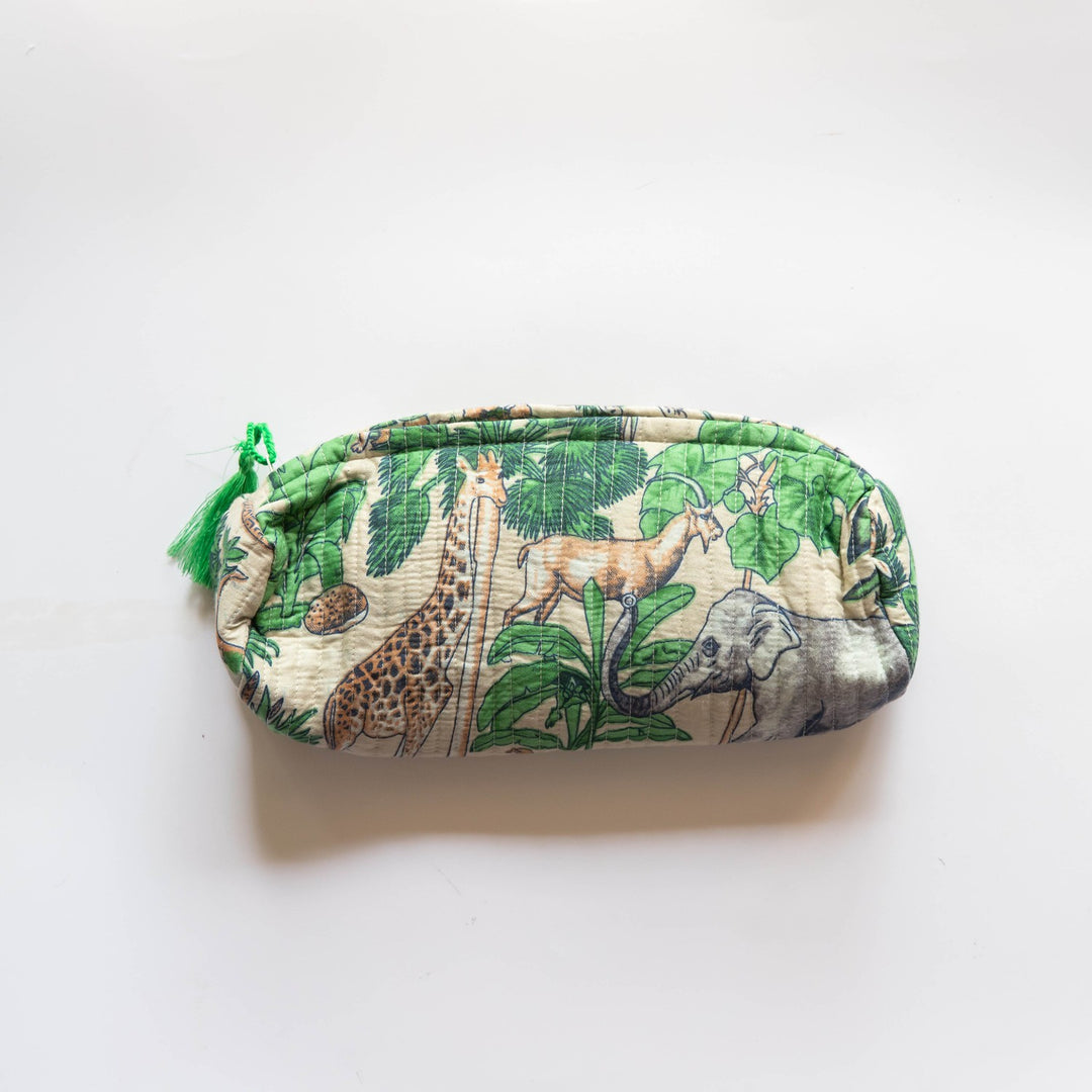 Assorted Set of Tropical Pouches-Pouches-House of Ekam