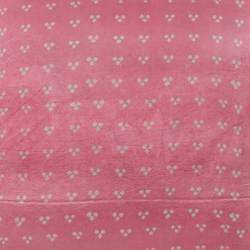 Baby Pink Bandhni Mashru Silk Cushion Cover-Cushion Covers-House of Ekam