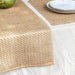 Beige Raffia Natural Table Linen Set-Table Runners-House of Ekam