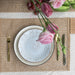 Beige Raffia Natural Table Linen Set-Table Runners-House of Ekam