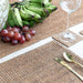 Beige and Black Raffia Natural Table Linen Set-Table Runners-House of Ekam
