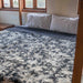 Black Frond Cotton Kantha Bedcover-Quilt sets-House of Ekam