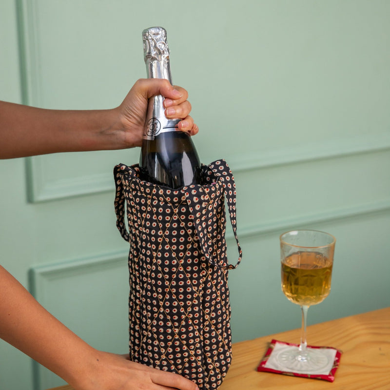 Wine Tote Bag, Sewing Pattern, Bottle Gift Bag, Instant Download PDF P