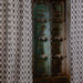 Black and Grey Tarang Ikat Handloom Curtain-Curtains-House of Ekam