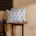 Black and White Rekham Ikat Handloom Cushion Cover-Cushion Covers-House of Ekam