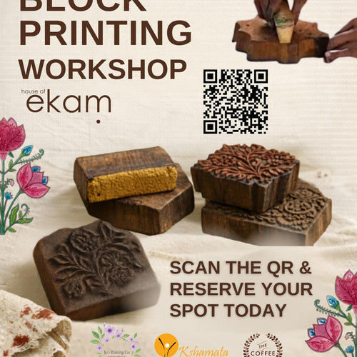 Blockprinting Workshop - Mumbai - April 12, 2026-House of Ekam