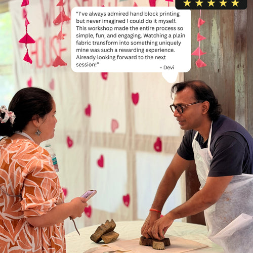 Blockprinting Workshop - Mumbai -August 22, 2026-House of Ekam