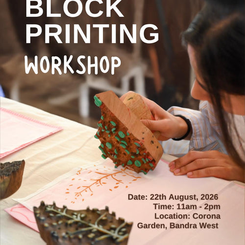Blockprinting Workshop - Mumbai -August 22, 2026-House of Ekam