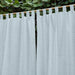 Blue Alphabet Screenprint Kids Sheer Curtain-Curtains-House of Ekam
