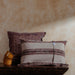 Blue Firdaus Kalamkari Blockprint Cushion Cover-Cushion Covers-House of Ekam