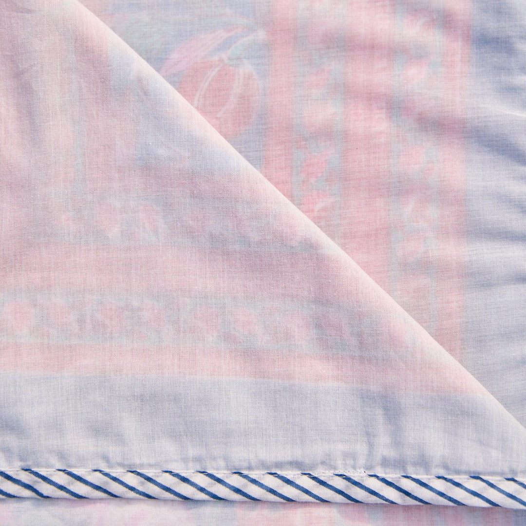 Blue Gulnaar Queen Size Muslin Dohar-Quilt sets-House of Ekam