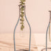 Blue Invisible Metal Line Test Tube Vase-Vases-House of Ekam