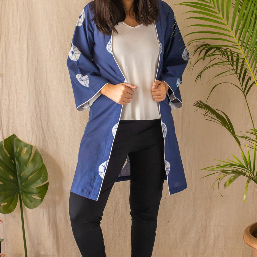 Long Shrugs for Women Cotton Blockprinted Styles House of Ekam Long Shrugs for Women Cotton Blockprinted Styles House of Ekam