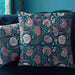 Blue Pomegranate Cushion Cover-Cushion Covers-House of Ekam