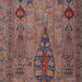 Blue and Red Pandu Machilipatnam Kalamkari Palampore Wall Art-Framed Wall Art-House of Ekam