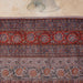 Blue and Red Pandu Machilipatnam Kalamkari Palampore Wall Art-Framed Wall Art-House of Ekam