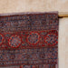 Blue and Red Pandu Machilipatnam Kalamkari Palampore Wall Art-Framed Wall Art-House of Ekam