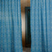 Blue and White Dhara Ikat Handloom Curtain-Curtains-House of Ekam